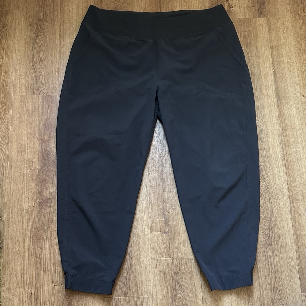 Patagonia Women's Happy Hike Studio Pants in Dark Gray